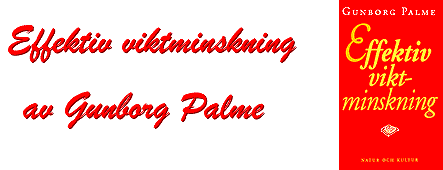 Effektiv viktminskning av Gunborg Palme